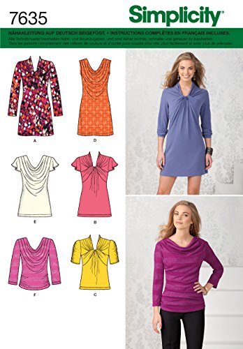 S7635.p5 patron de couture jeune femme : mini-r...