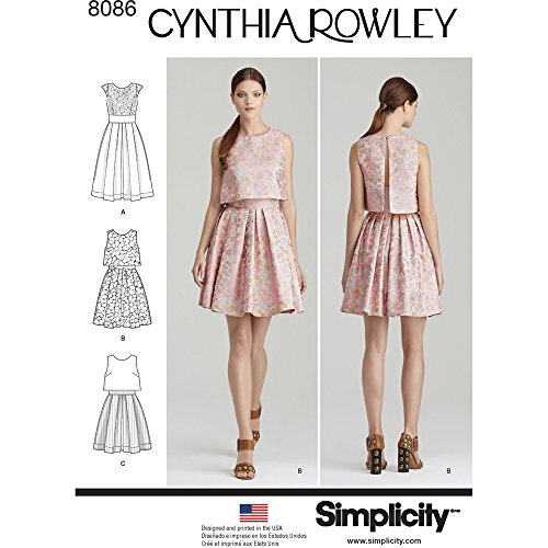 Patron de couture robe pour femme par cynthia r...