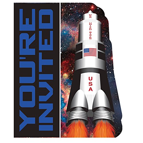 8 Cartons dinvitation anniversaire de lespace