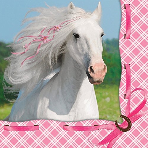 Coeur Mon Cheval Serviettes Parti (Pack de 16)