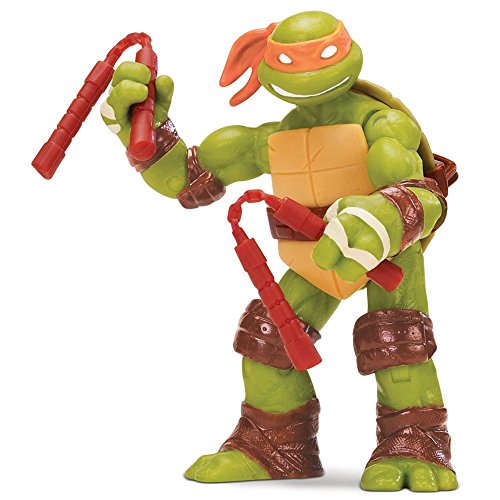 TMNT Tortues Ninja - 5504 - Figurine - Mike Art avec Accessoires - 12 cm code EAN 0043377905035 