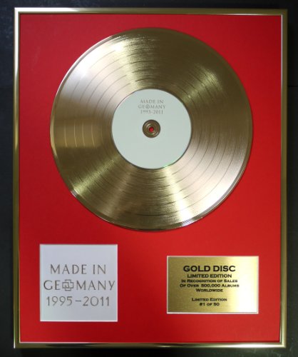 RAMMSTEIN/EDITION LIMITEE/CADRE DISQUE D'OR CD ...