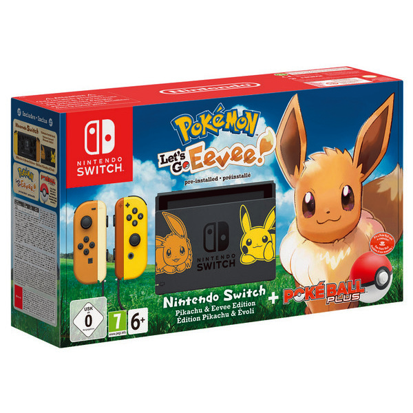 Pokemon Switch "Lets Go Evoli"  code EAN 0045496423209 