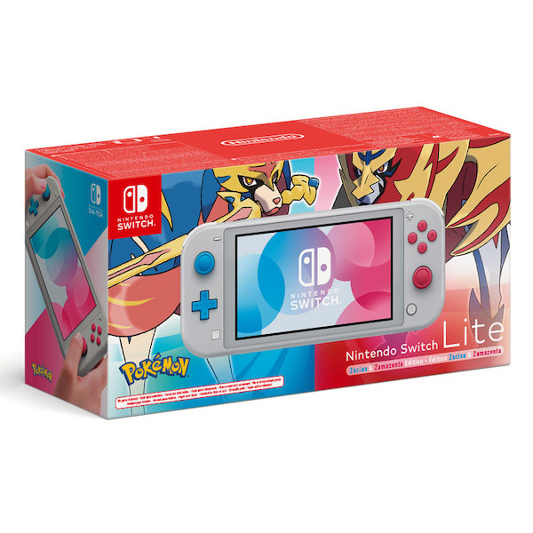 Console SWITCH LITE Edition Limitée "POKEMON ZACIAN & ZAMAZENTA" 0045496453091 (0045496453091)