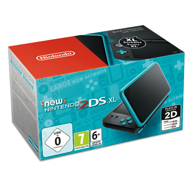 Console 2DS XL noire/turquoise ou blanche/orange 0045496504533 (0045496504533)