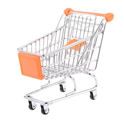 Mini-panier Chariot Jouet Taille M D'orange