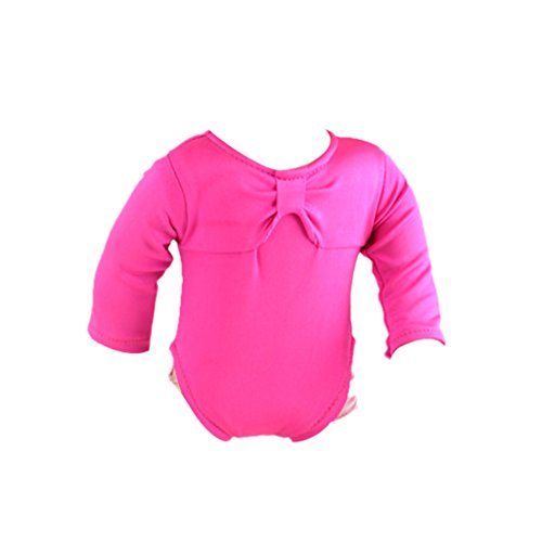 Une Pièce Rose Rouge Manches Longues Maillot De...