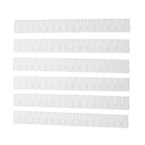 6pcs Plastique Panneau De Poussière Tiroir Larm...