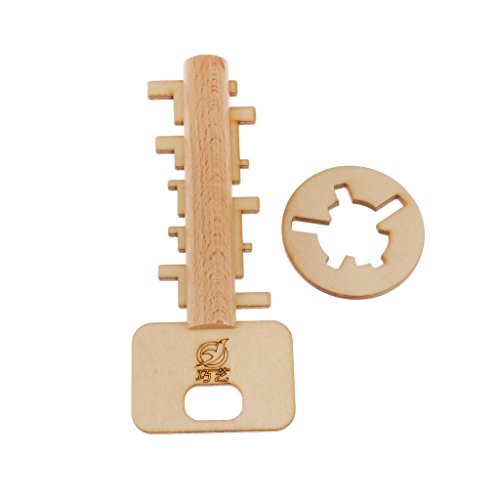 Clé De Kongming En Bois Et Jouets Verrouillage ...