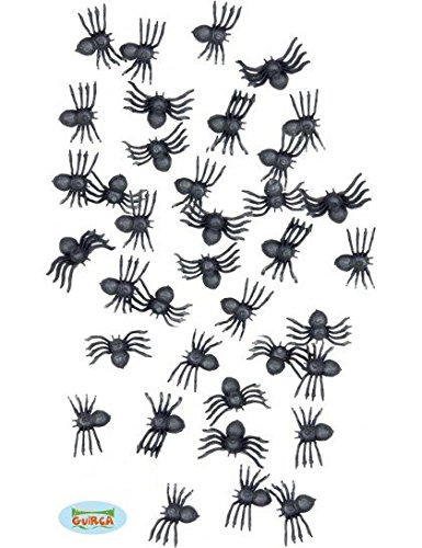 Halloween 50 araignées en plastique - jouets sacs à cadeaux - Halloween code EAN 0048419420323 