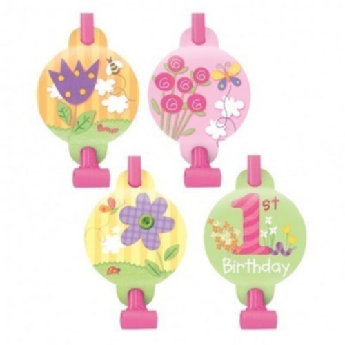 1st birthday 8 sans-gênes Spécial 1er anniversaire fille "Happy 1st Birthday" code EAN 0048419604181 