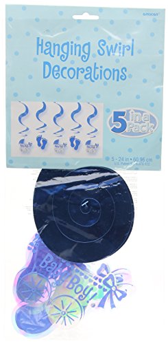 Garçon suspendus décorations Swirl