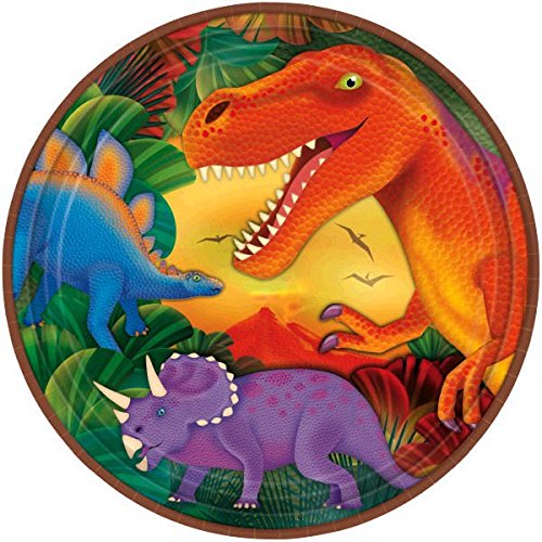Amscan 22.8cm International Prehistoric Party P...