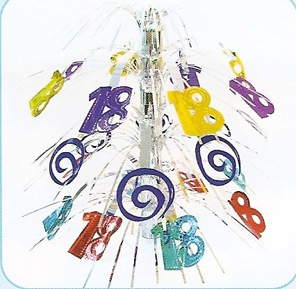 Centre de table 18 ans Cascade