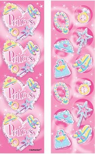 International bandes sticker princesse, lot de 8