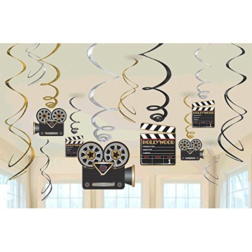 Lights, Camera, Action! Remous Décorations 12ct