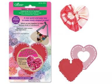 Clover - faiseur de yo-yo en forme de coeur grandeur environ 40 x 45 mm code EAN 0051221557750 