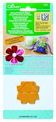 Confectionneur de fleurs kanzashi pétales ronde...