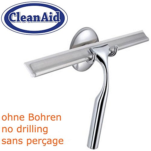 Raclette de cabine de douche ? fixation sans pe...