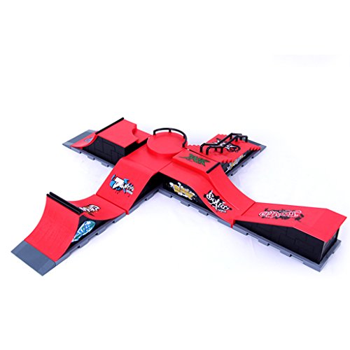 Série Planche à Roulettes Mini-rampe Skateboard...