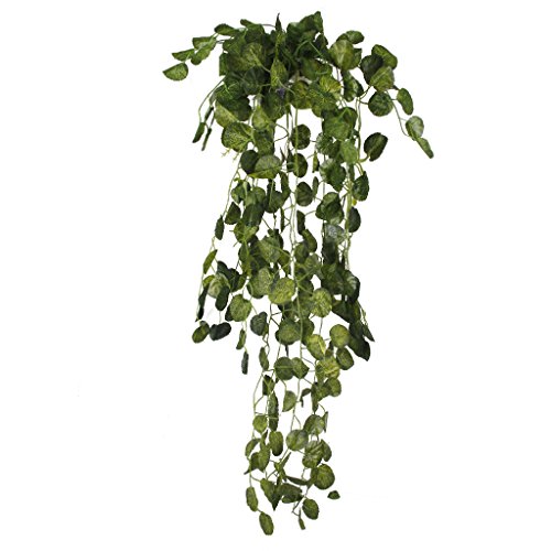 2pcs Lierre Artificiel Feuillage Feuille de Pom...