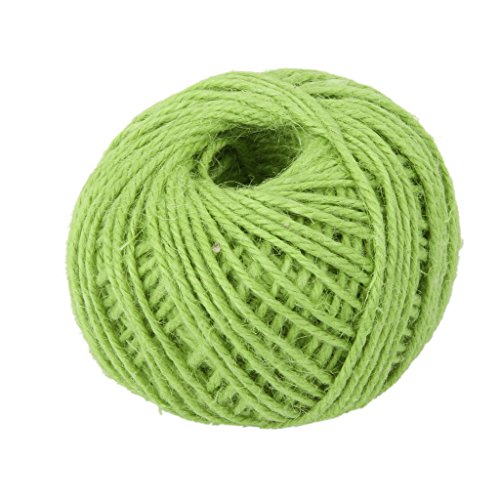 50m Corde de Chanvre Ficelle Cordon pour Emball...