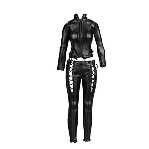 Generic Vêtement pour Poupée 12" Action Figure Femme Veste Costume Locomotive Noir code EAN 0053119780967 