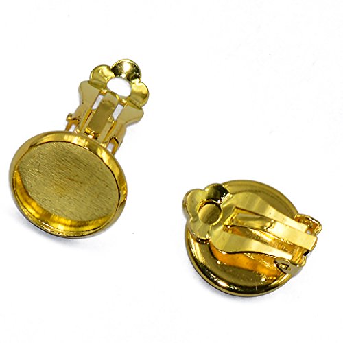 Lot de 12Pcs Clip de Boucles d'Oreilles pour 12...