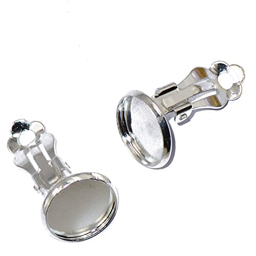 Lot de 12Pcs Clip de Boucles d'Oreilles pour 12...