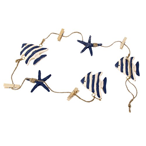 Guirlande de Poissons Tropicals Etoiles de Mer ...