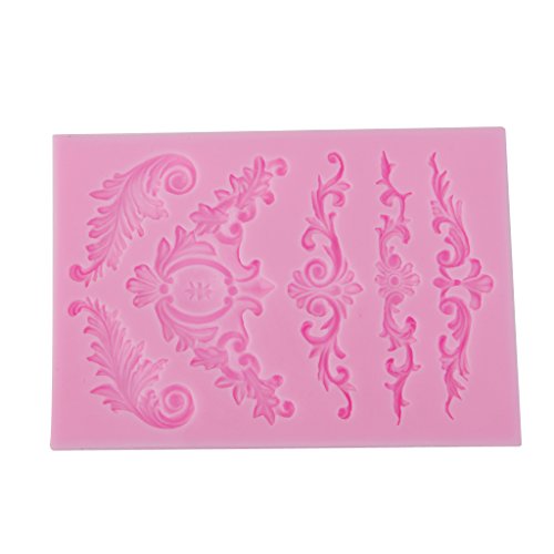 Moule à Gâteau Fondant Décoration Moule de Cuis...