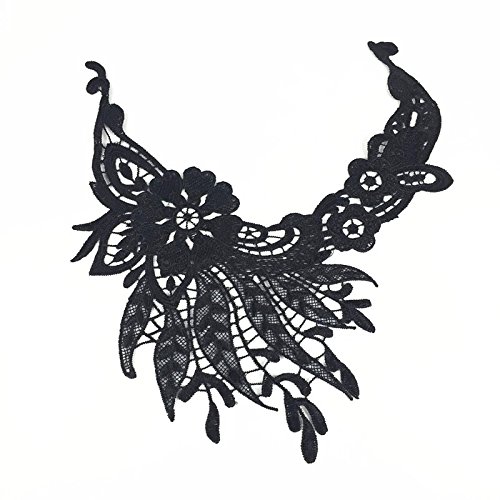 Dentelle écrue Ancienne Fleur Applique Art Déco...