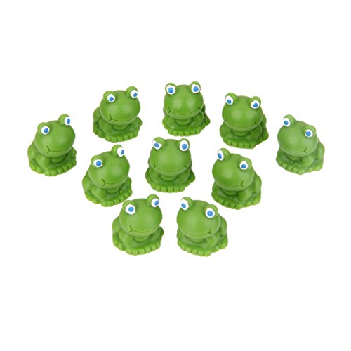 10pcs Grenouille Miniature Décoration pour Micr...