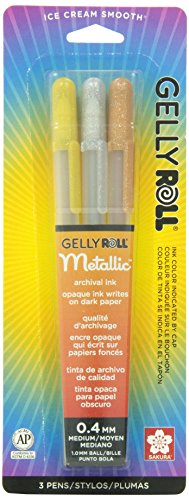 Sakura Gelly Roll Metallic 3pk Gold, Silver, Copper code EAN 0053482573876 