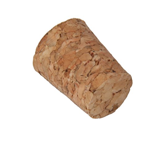 10pcs Bouchon de Liège Conique DIY Bricolage Artisanat 14mm de Diamètre Inférieur 0053722869332 Générique