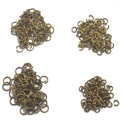 400 Pcs 5mm Anneau De Saut 8mm Connecteur Ouver...