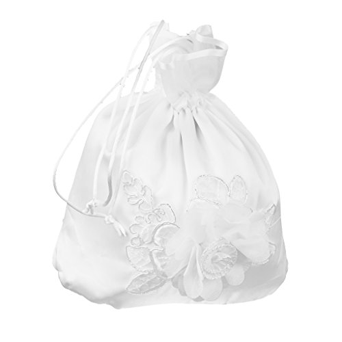 Sac à Main en Satin Dolly pour Mariée - Ivoire