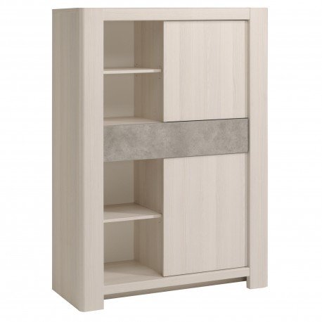 Armoire de rangement CHRIS en Frêne Nordique Bé...