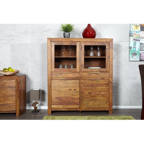 Vitrine LAGOS 120cm de sheesham