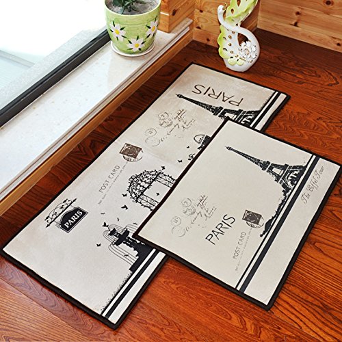 Floor mat mat absorbant bande daim feuillet pai...