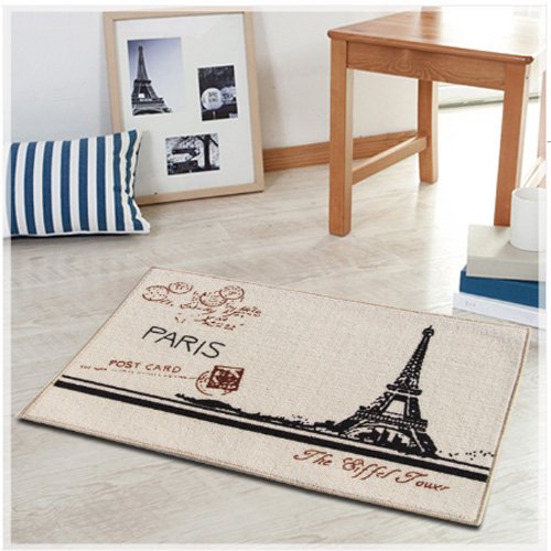 Tapis anti-dérapant caricature moderne peuvent être lavés le couloir entrée porte porte porte paillasson tapis,40 cm x 60 cm,Tour Eiffel romantique 0062696685206 SHOME Tapis anti-dérapant caricature moderne peuvent être lavés le couloir entrée porte porte porte paillasson tapis,40 cm x 60 cm,Tour Eiffel romantique 0062696685206 SHOME