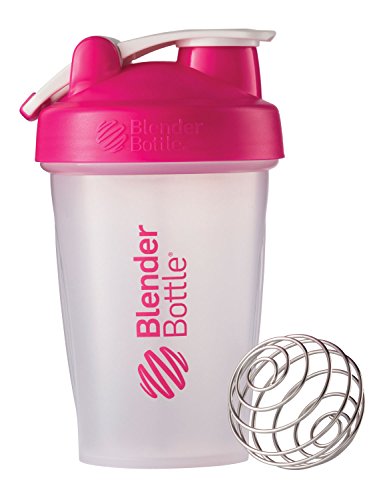 Blender Bottle BlenderBottle Classic Shaker Bottle, 20-ounce, Clear/Pink by Sundesa code EAN 0063525711523 