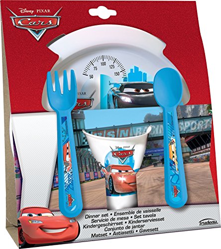 5061063 cars ensemble de 4 vaisselles pour enfa...