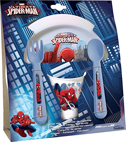 5061103 spiderman ensemble de 4 vaisselles pour...