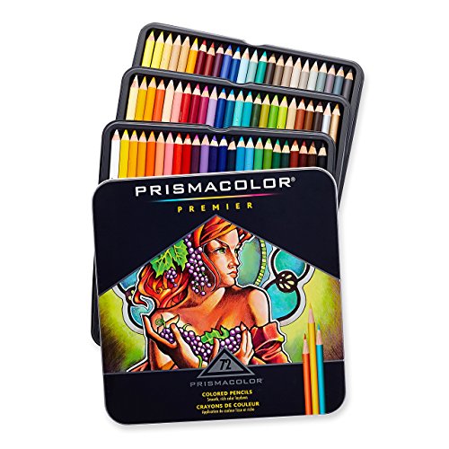 Crayon de couleur Prismacolor Premier Set 72/Ti...