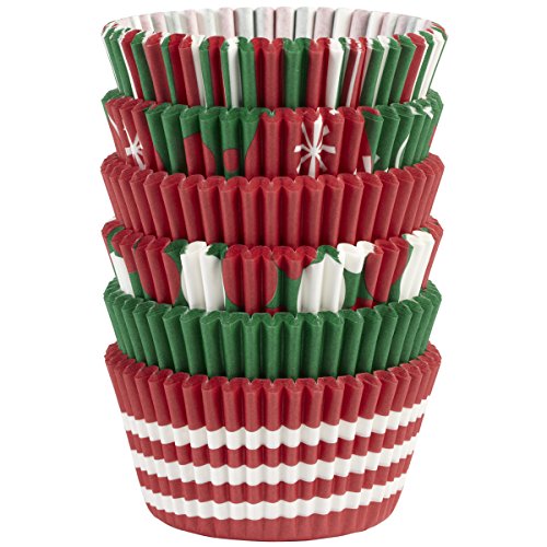 415-1831 caissettes pour muffin - noël - par 150