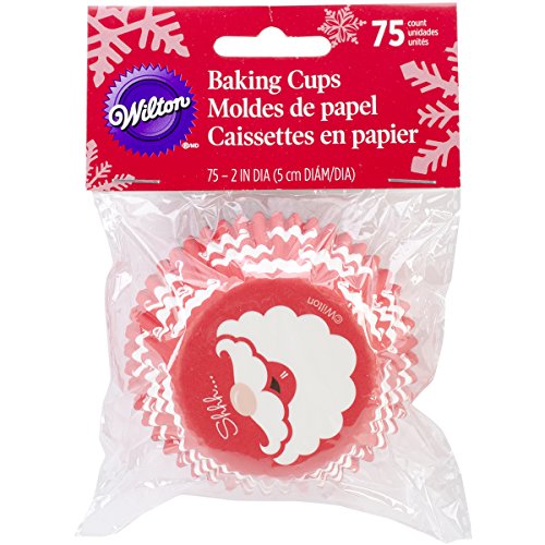 415-1833 caissettes pour muffin - noël - par 75