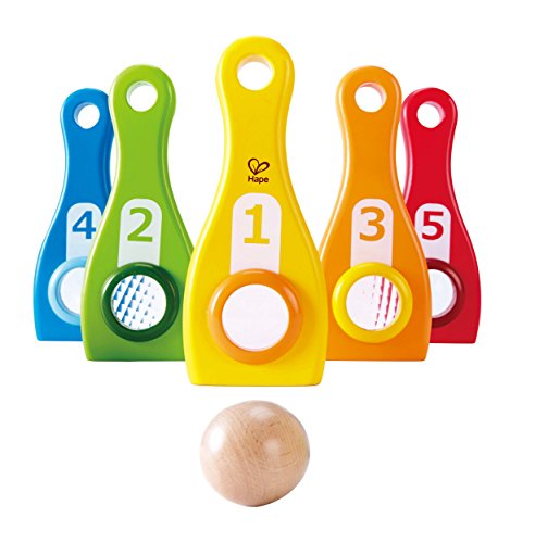 Hape - E4309 - Jeux d'extérieur en bois - Bowling
