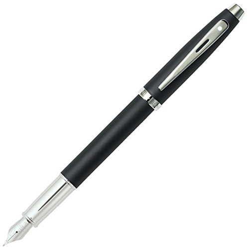 Sheaffer 100 Stylo plume Plume moyenne Noir mat