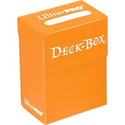 Ultra Pro - 330457 - jeu de cartes - deckbox - solid orange - c30 code EAN 0074427824785 
